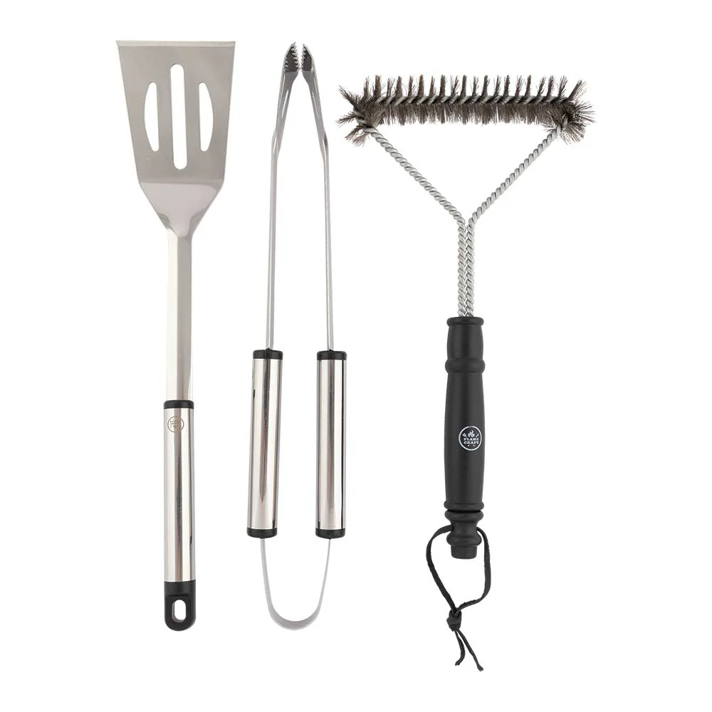 Flame Craft Cook & Clean BBQ Set 3 Pack - Image 2