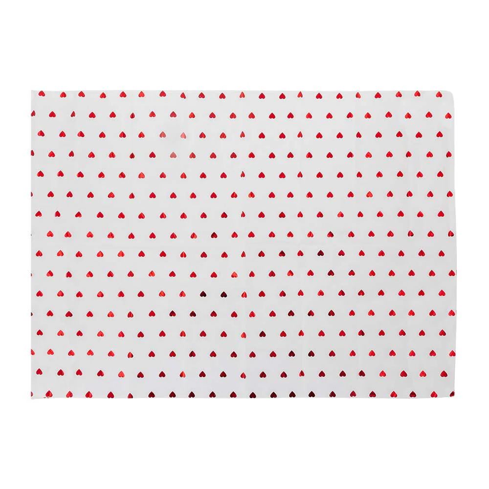 Foil Heart Tissue Paper 3pk - Image 2