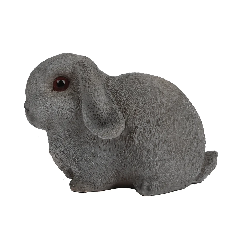 Grey Rabbit Garden Ornament