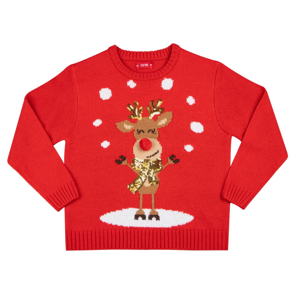 Girls Christmas Jumper