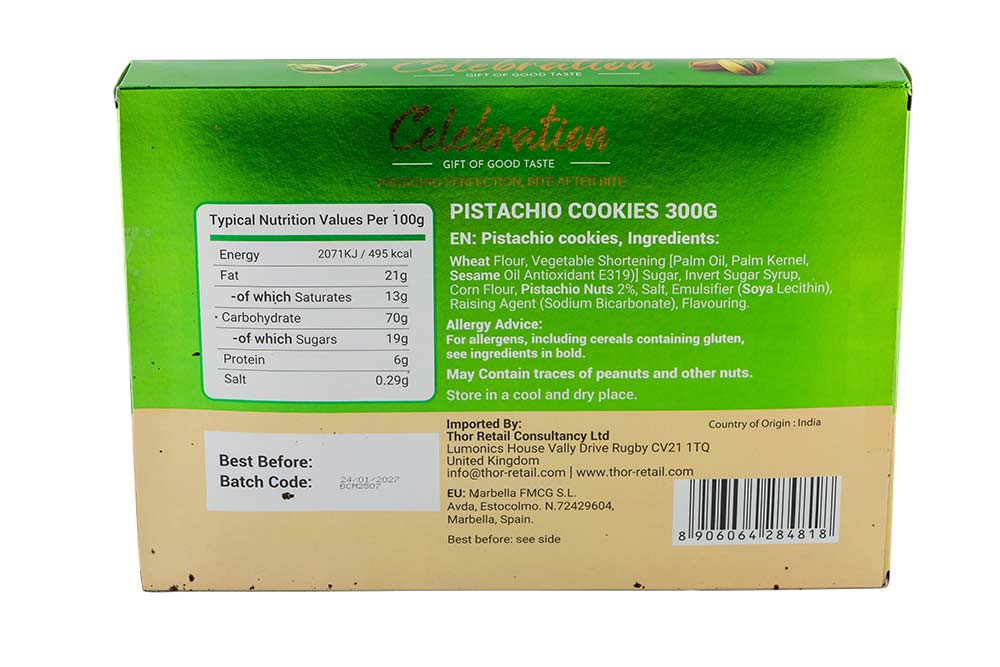 Goodini Celebrations Pistachio Cookies 300g - Image 2