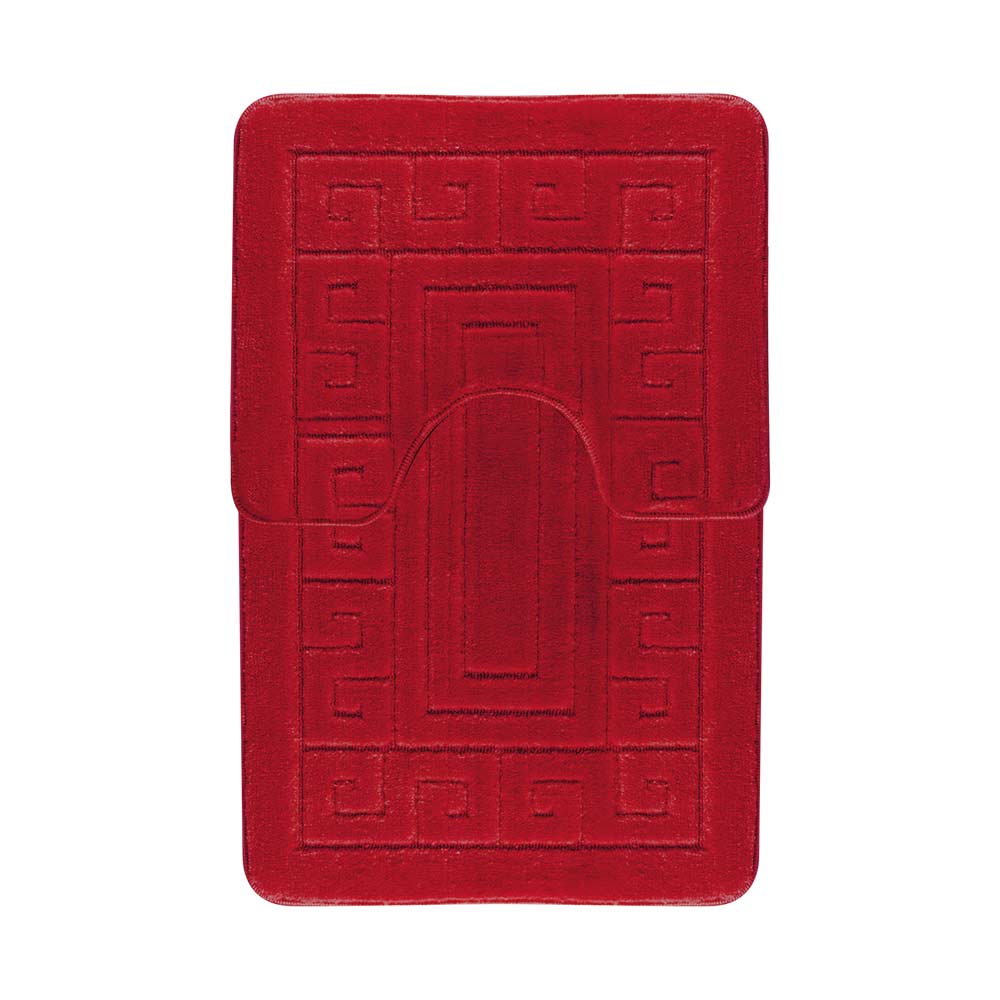 2 Piece Greek Style Bathmat & Pedestal Set - Image 4