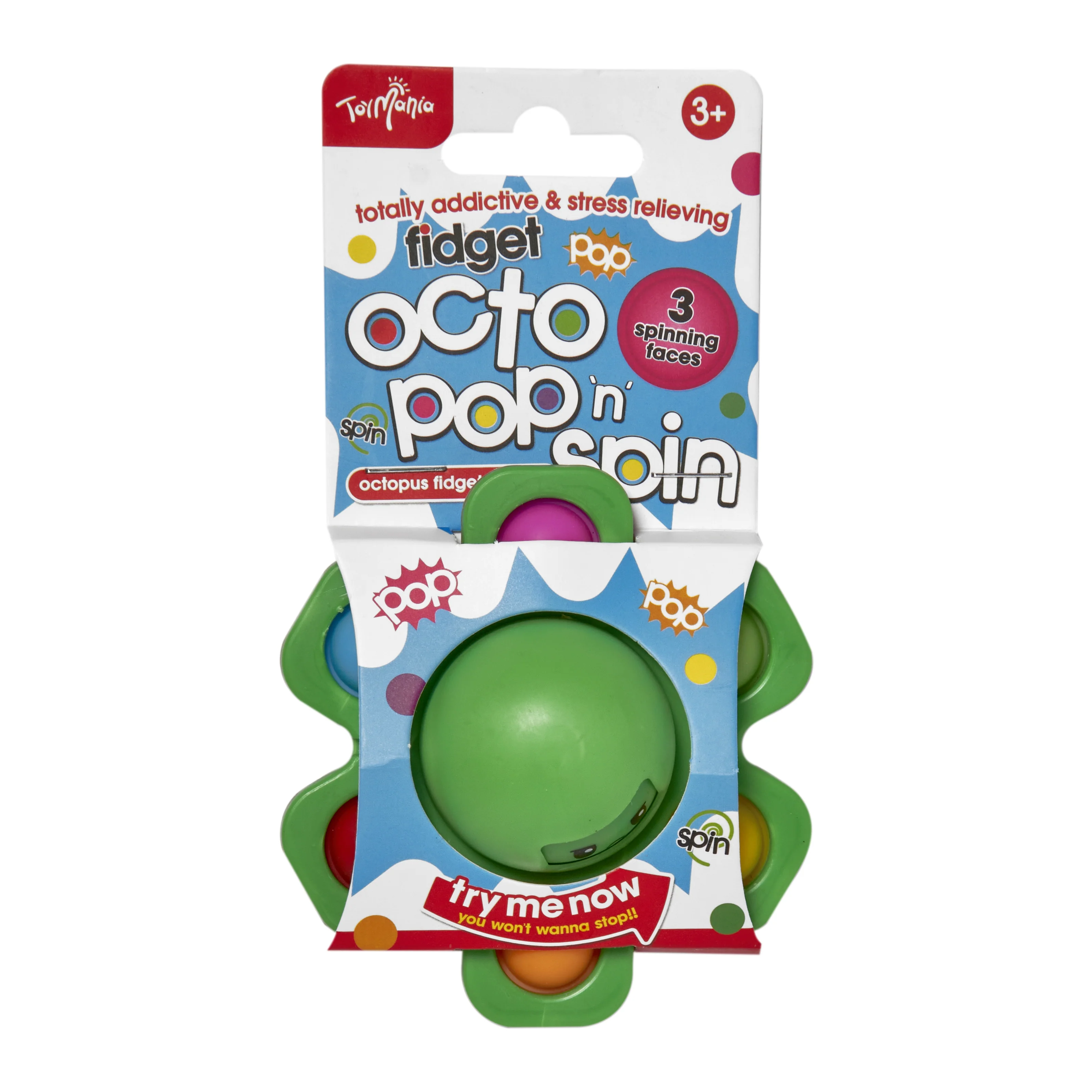 Green Octopus Spinning Fidget