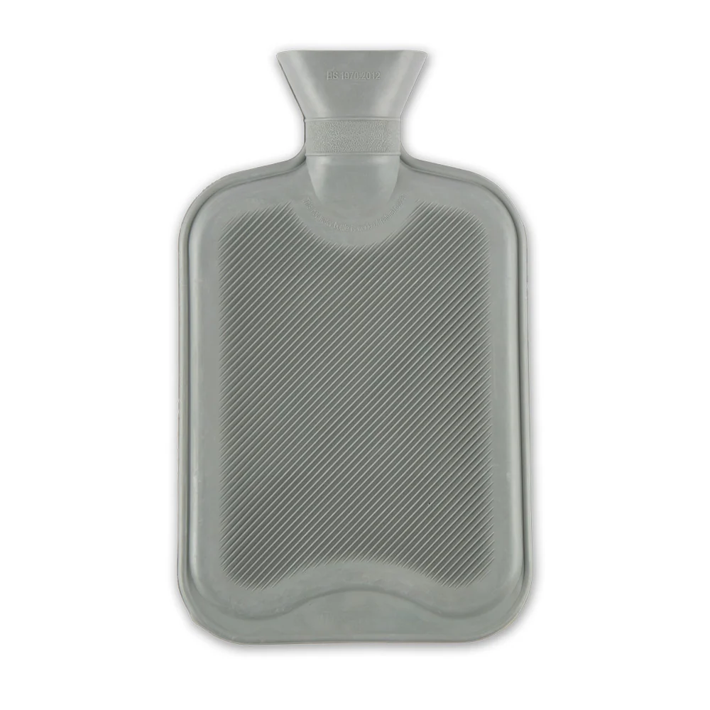 Grey Hot Water Bottle 2 Litre