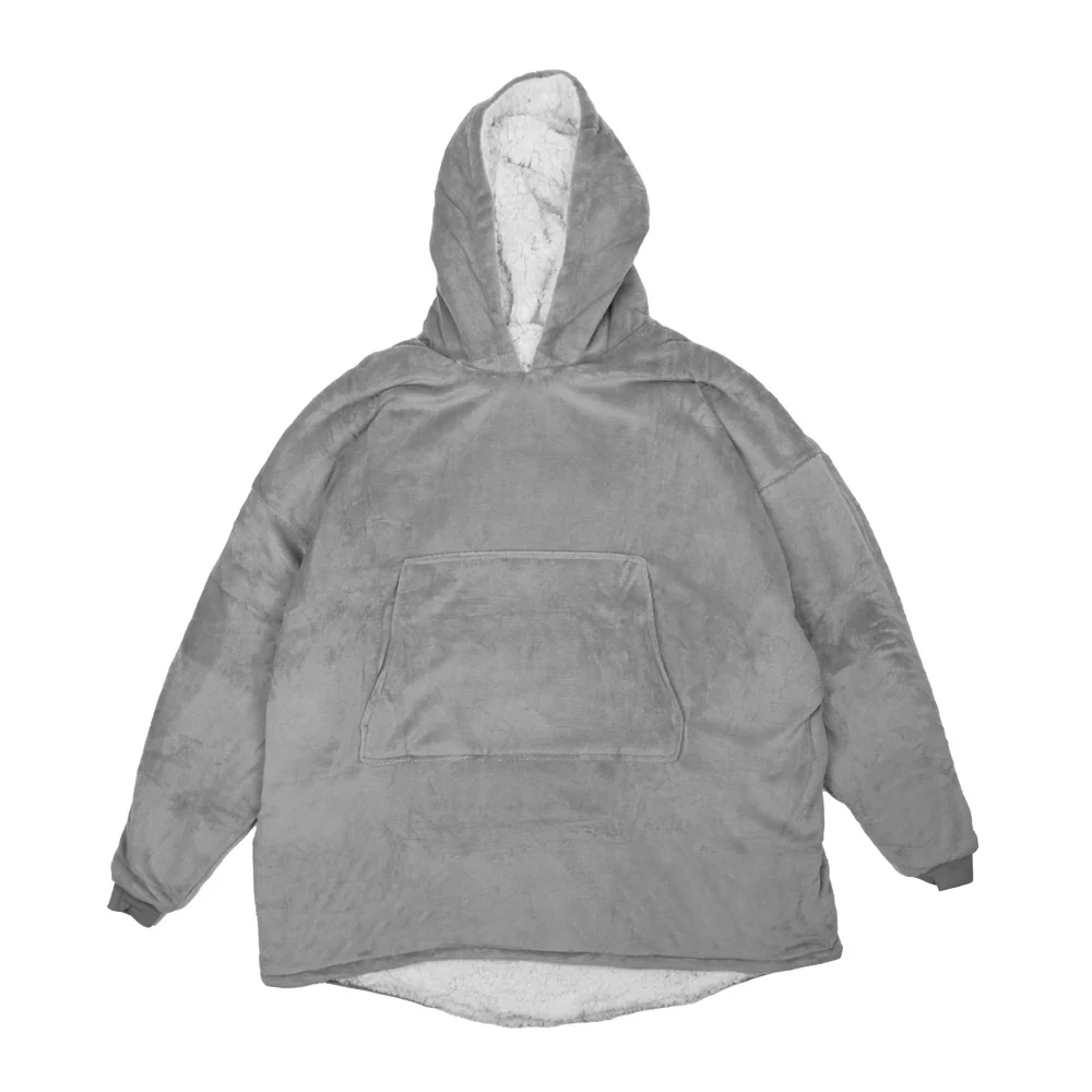 Grey Oversized Hoodie
