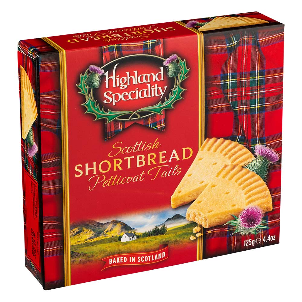 Highland Speciality Scottish Shortbread Petticoat Tails 125g - Image 2