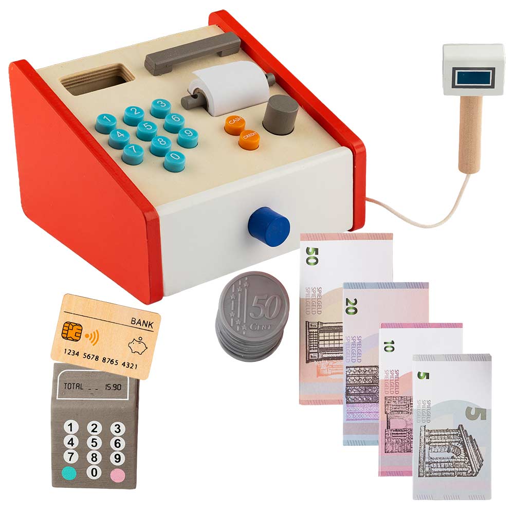 Hoot Wooden Cash Register - Image 2
