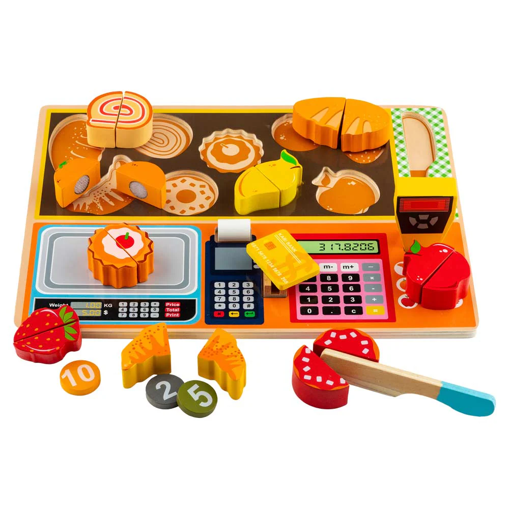Hoot Wooden Little Shop Till Set - Image 2