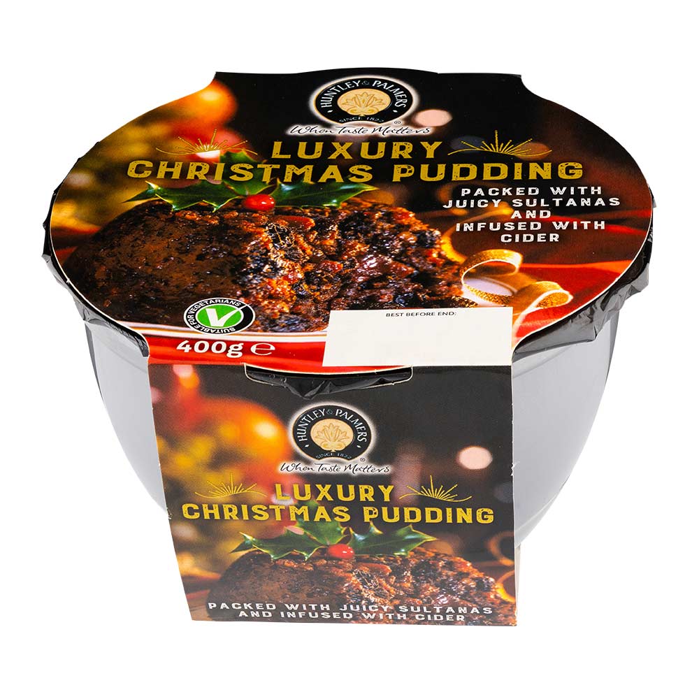 Huntley and Palmers Luxury Christmas Pudding 400g - Image 2
