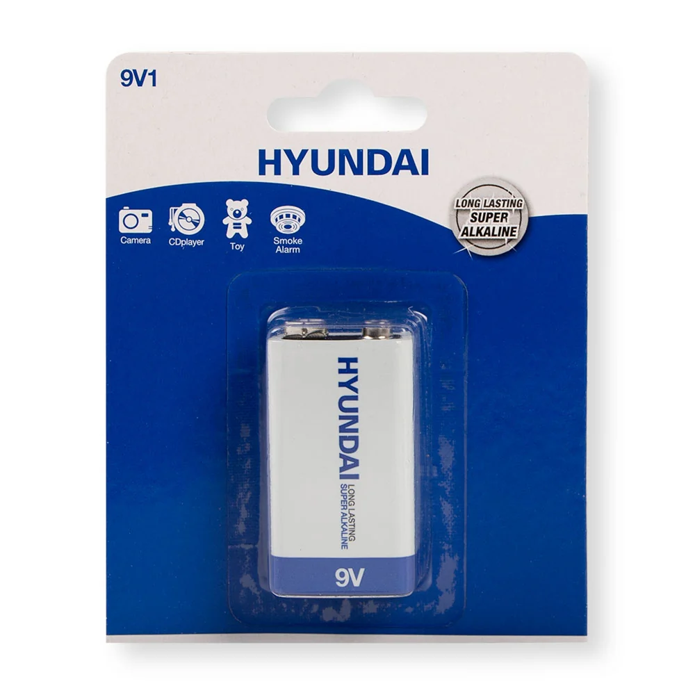 Hyundai Super Alkaline 9V Battery