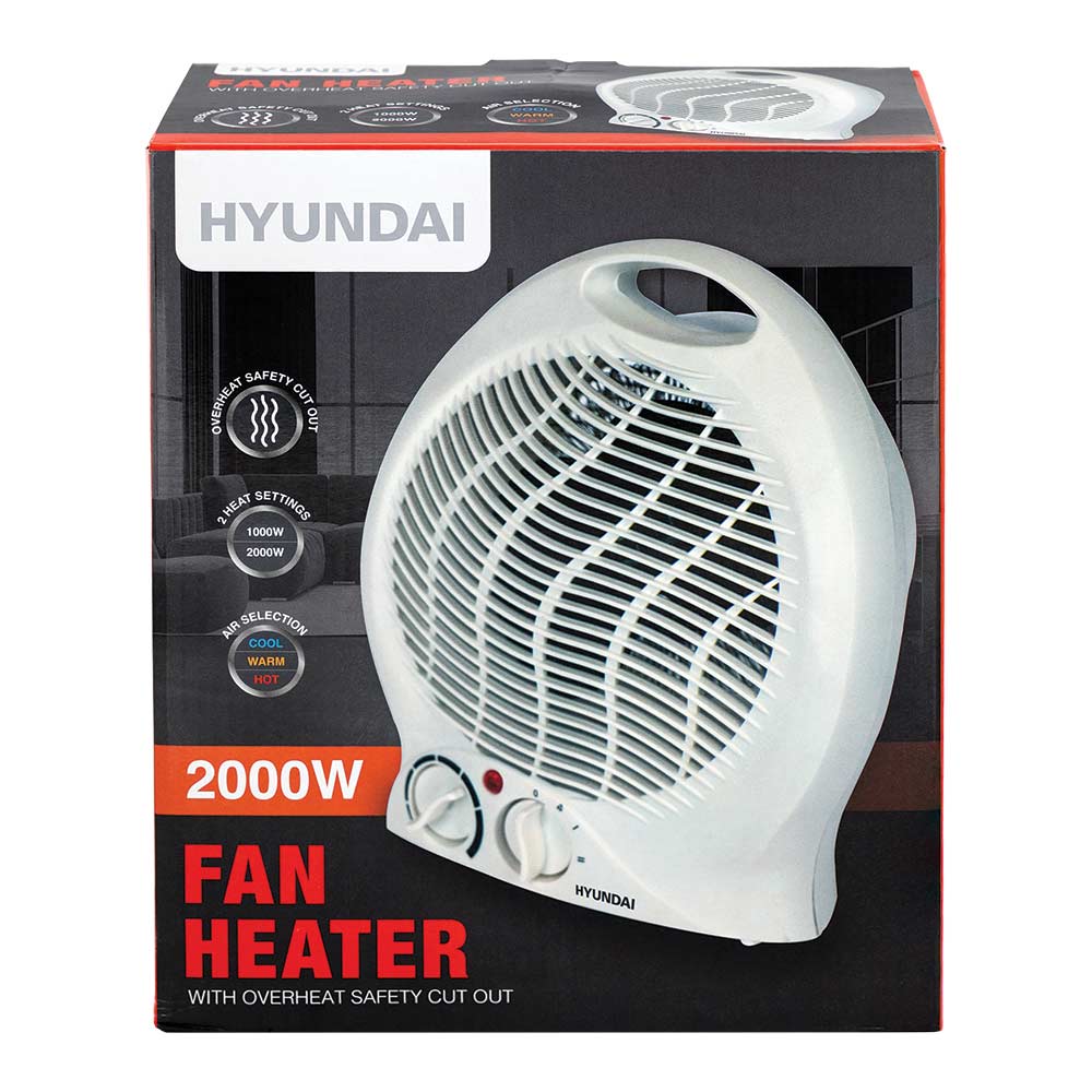 Hyundai Upright Fan Heater 2000w - Image 2