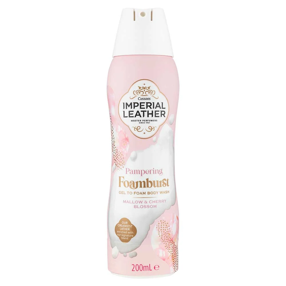 Imperial Leather Mallow & Cherry Blossom Foamburst Body Wash 200ml