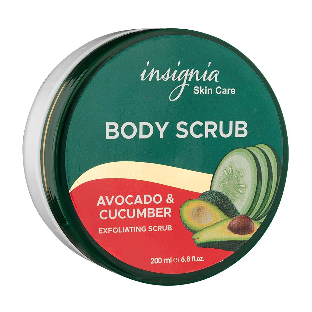 Insignia Body Scrub Avocado & Cucumber 200ml - Image 2