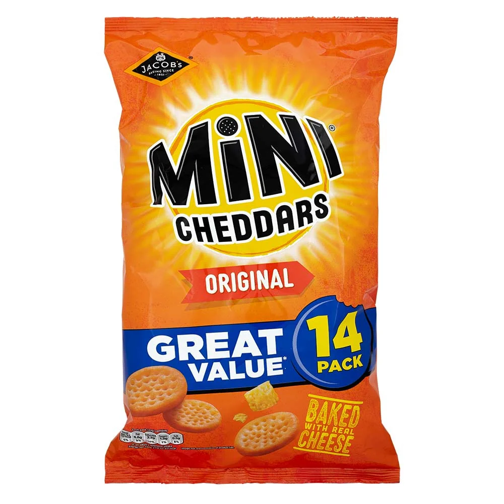 Jacobs Mini Cheddar Biscuits 14 Pack
