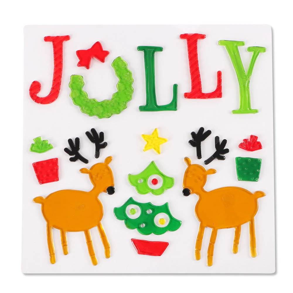 Jolly Window Gel Stickers