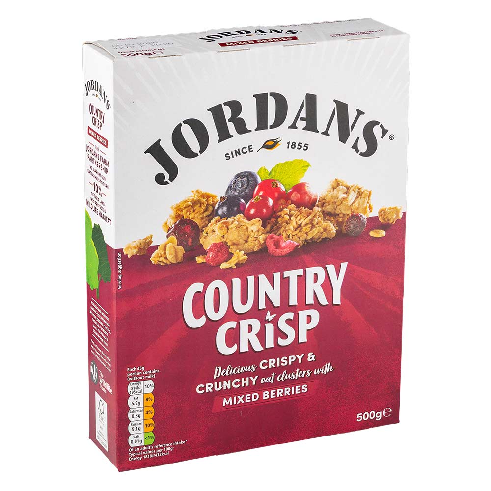 Jordans Country Crisp Mixed Berries Cereal 500g - Image 2