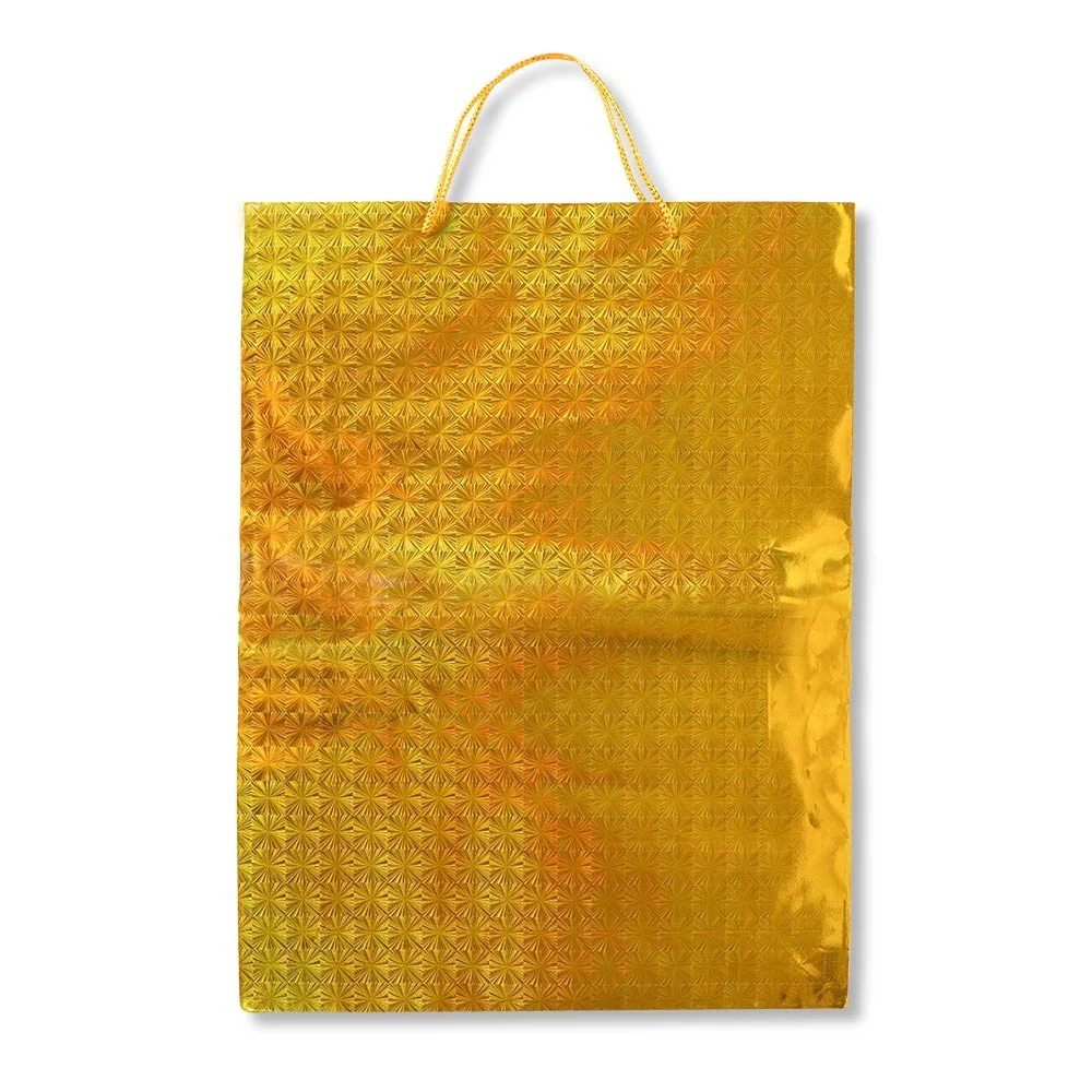 Jumbo Holographic Bag Gold