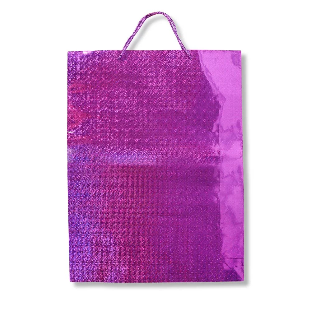 Jumbo Holographic Bag Purple