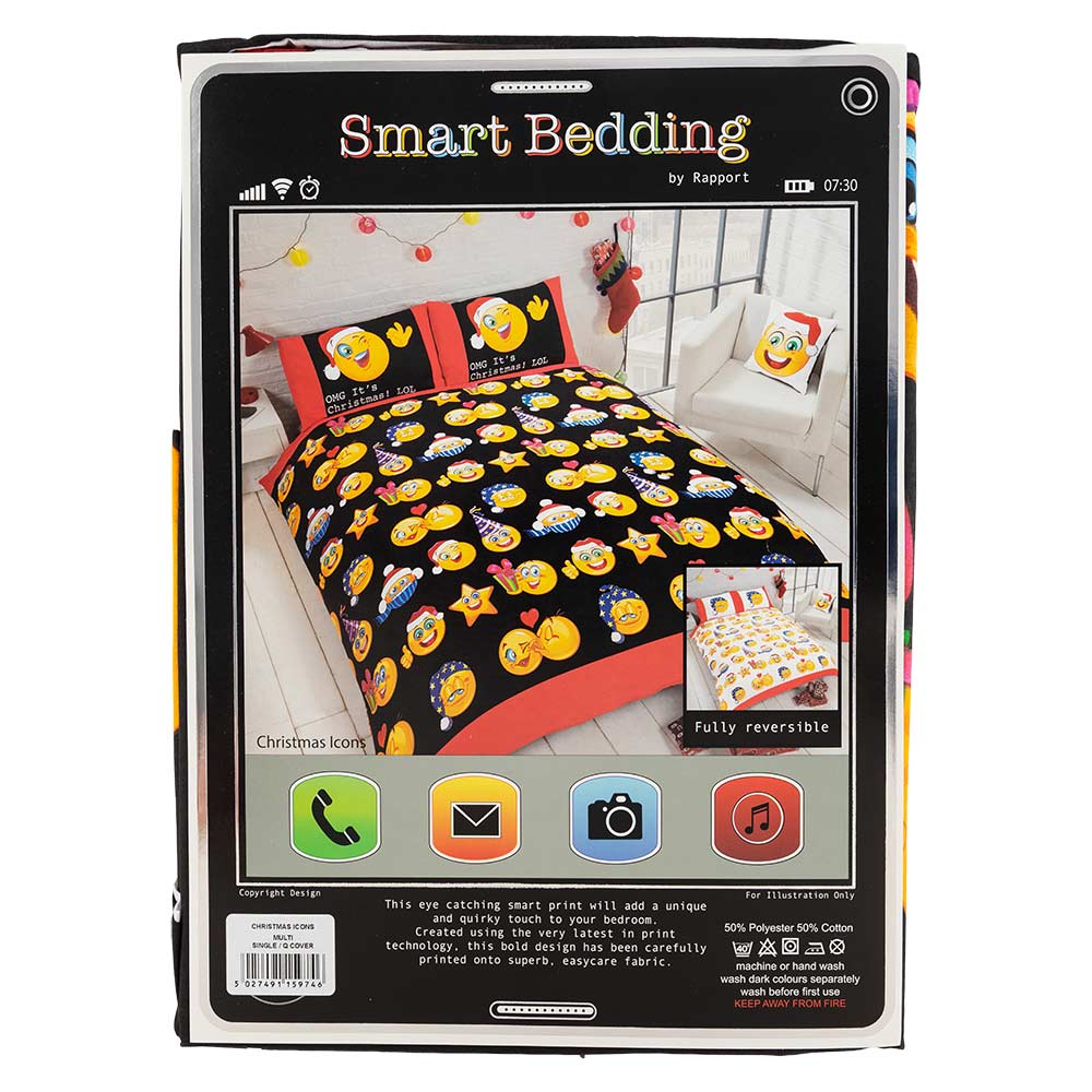 Kids Christmas Duvet Set Single including Pillowcase - Image 8
