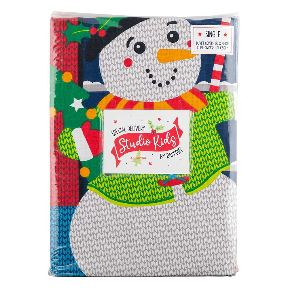 Kids Christmas Duvet Set Single including Pillowcase - Image 9