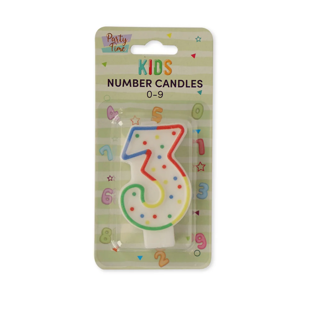 Kids Number Candles
