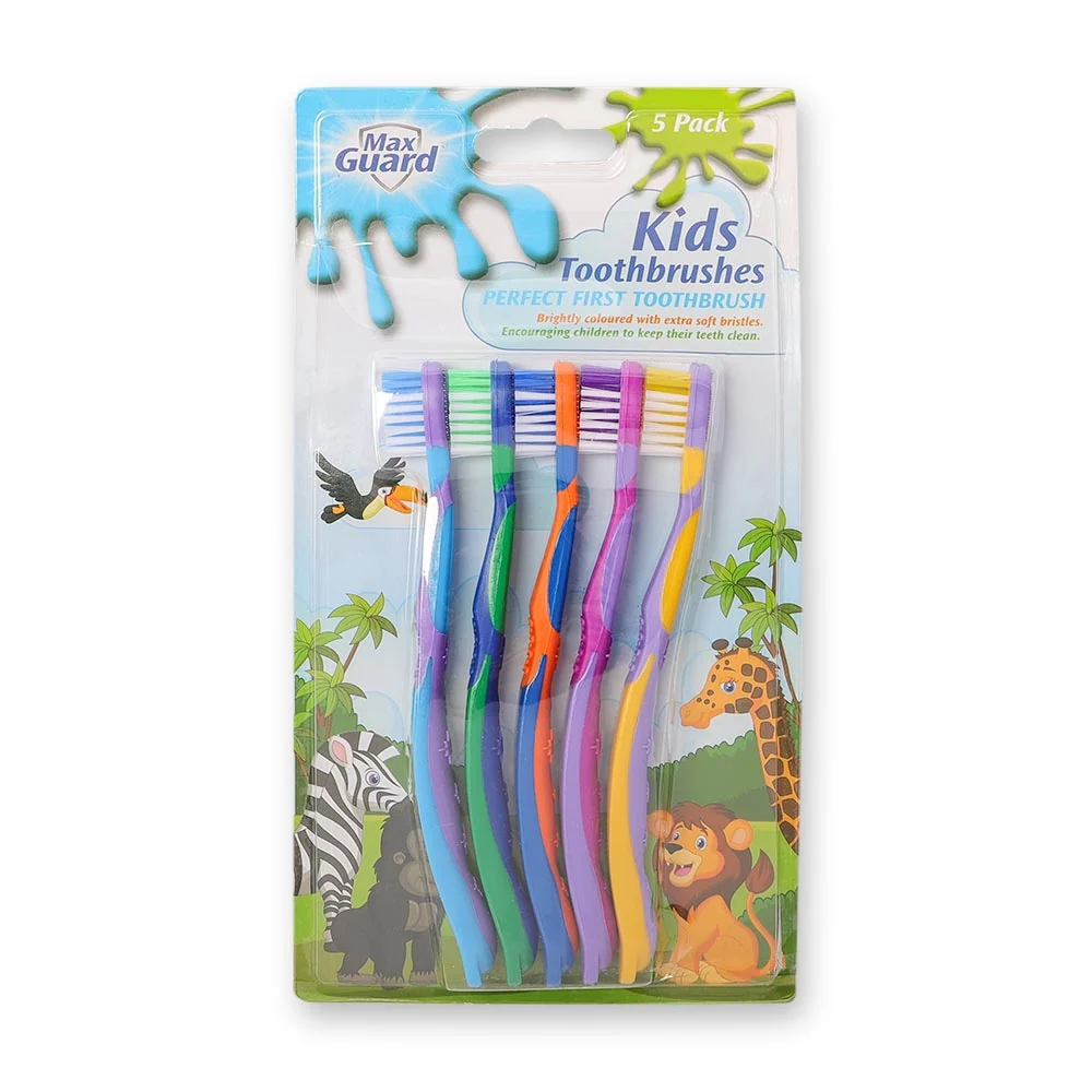 Max Gaurd Kid's Toothbrush 5Pack