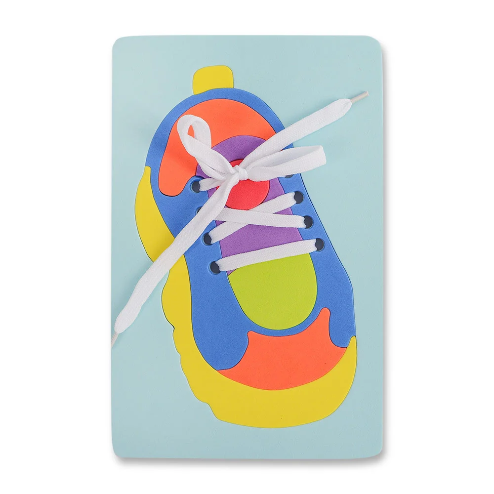 Lace Up Shoe Foam Board