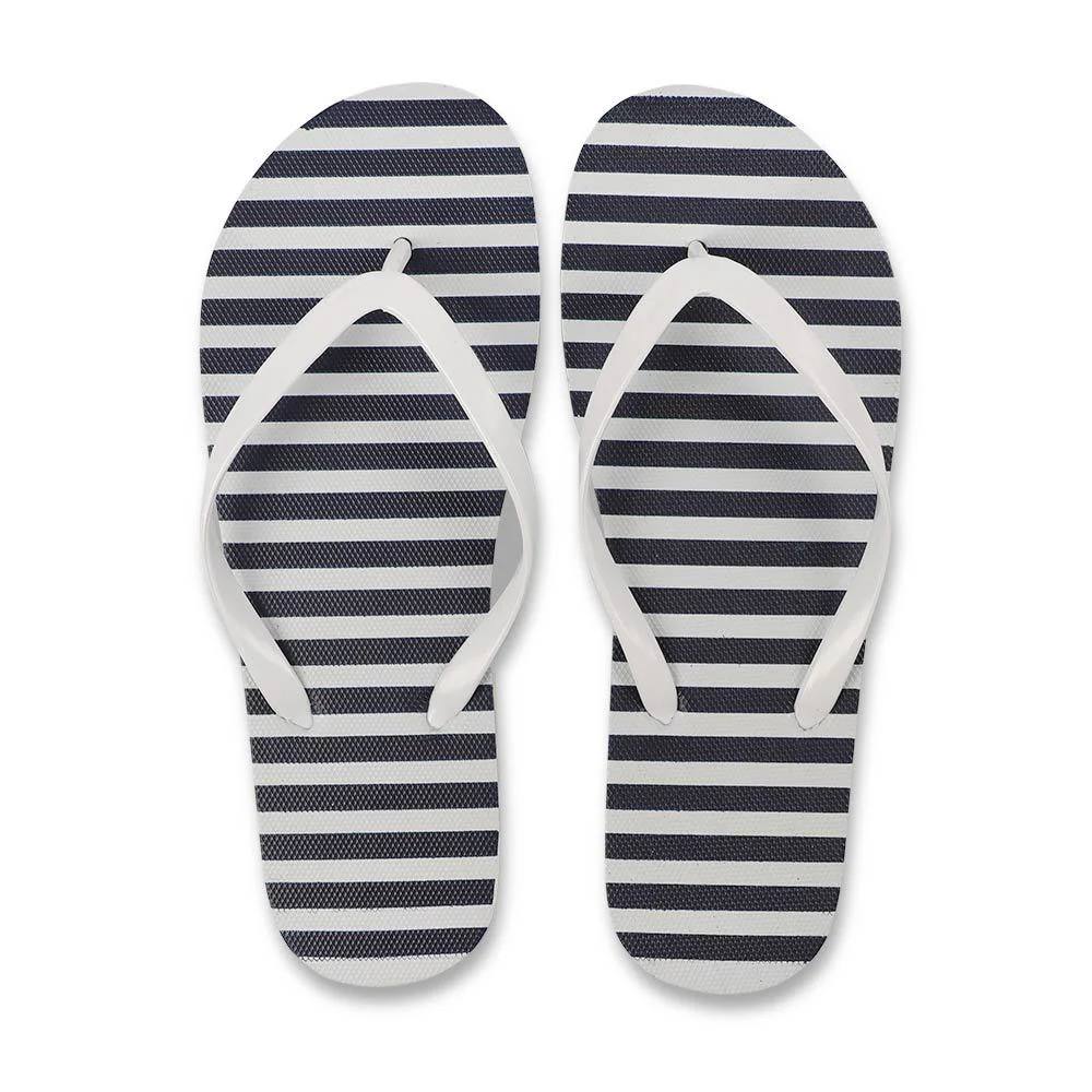 Ladies Flip Flops Stripes
