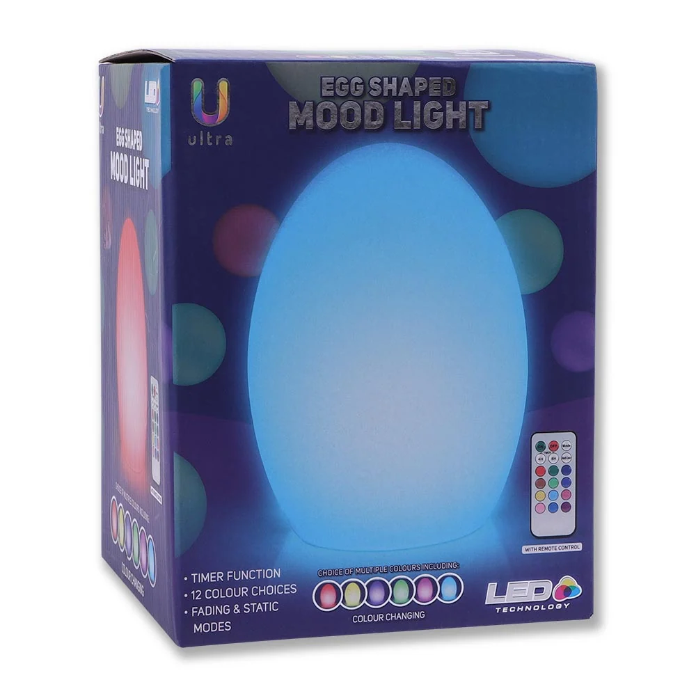 Led Colour Changing Egg Mood Light