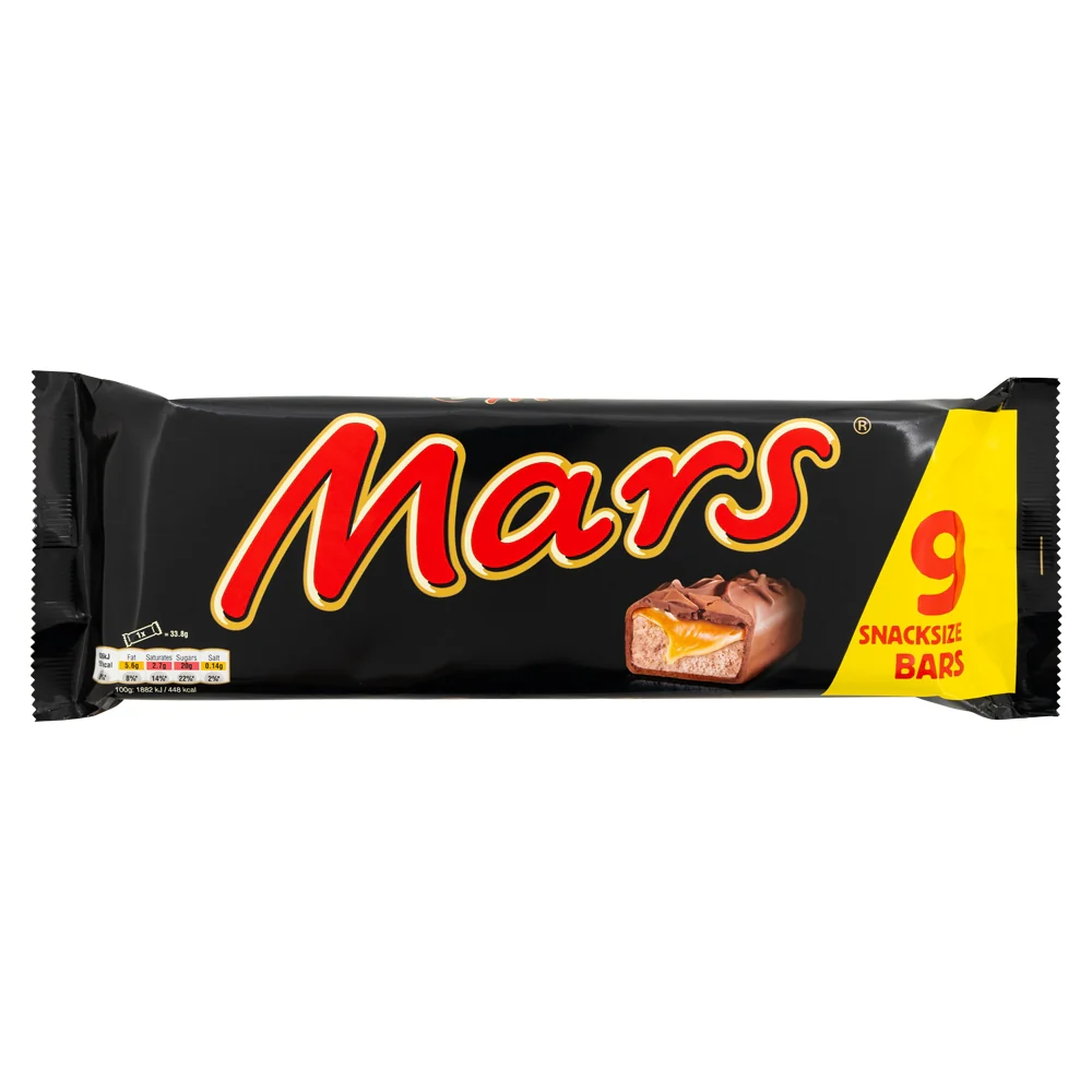 Mars Snacksize Bars - 9Pk