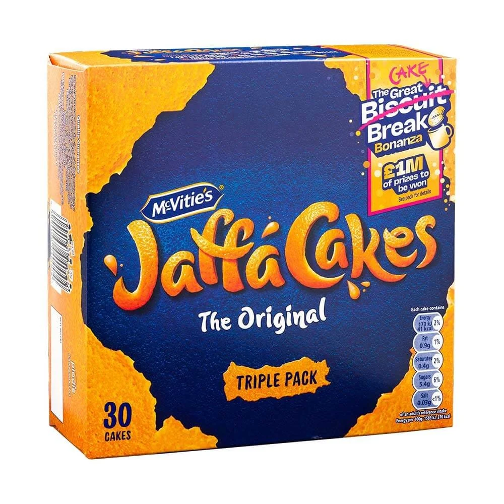 Mcvitie's Jaffa Cakes Original Triple Pack 11g x 30 Pack - Image 2