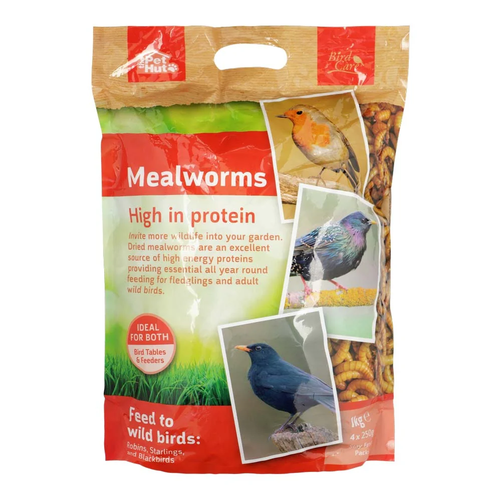 Bird Care Wild Bird Mealworm Food 80g