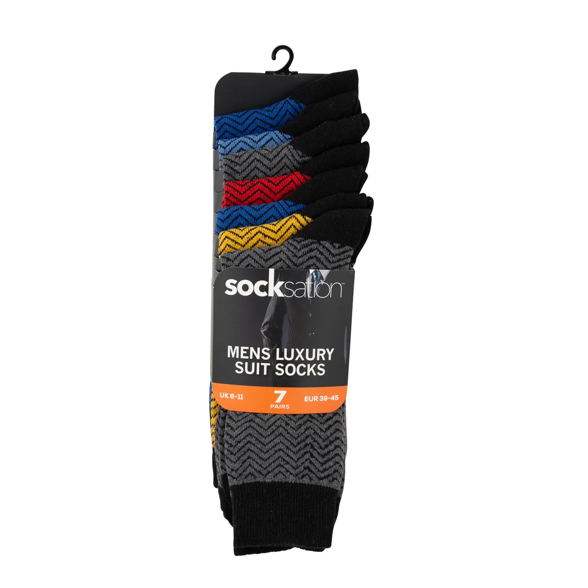 Men's Luxury Suit Socks UK 6 - 11 (7 Pair)