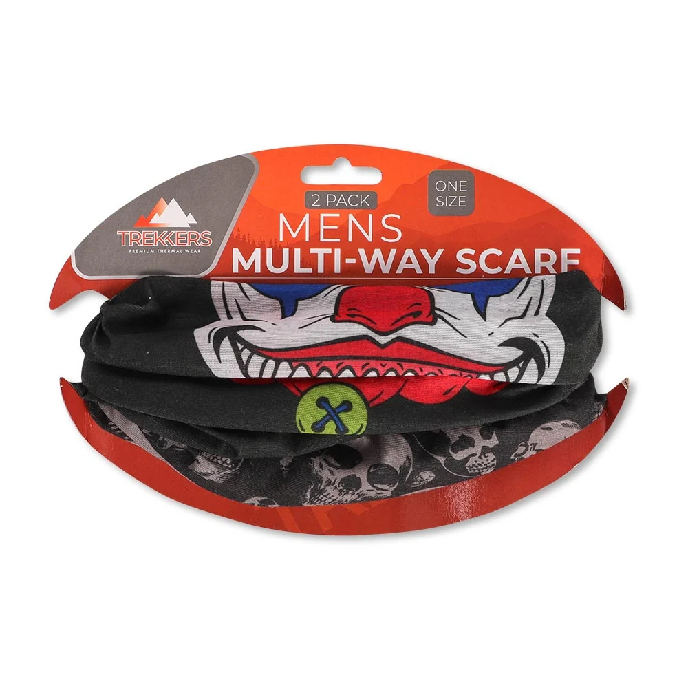 Trekkers Men's Multi-Way Scarf 2 Pack - Image 5