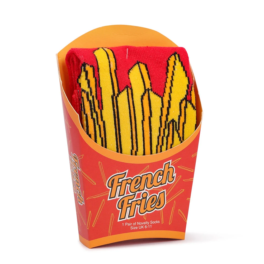 Men'S Single Pack Novelty Socks Fries