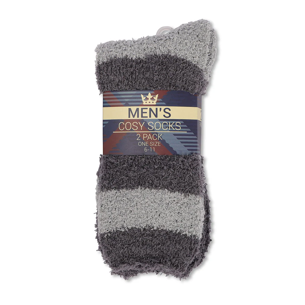Men's Snuggle Socks 2 Pack - Image 2