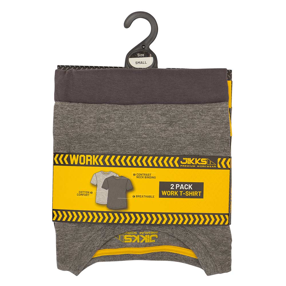 Men's Work T-Shirts 2 Pack - Image 3