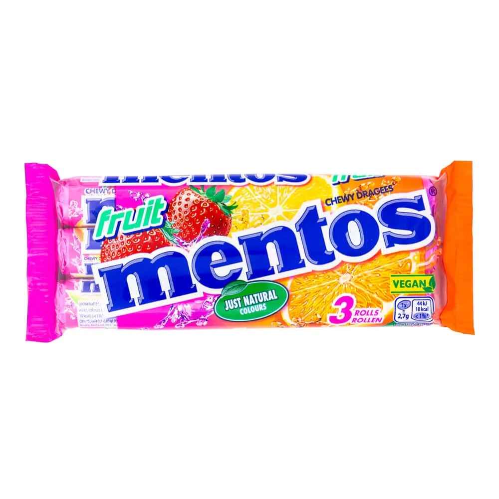 Mentos Fruits 3 Pack