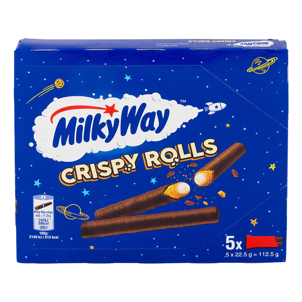 Milky Way Crispy Rolls 5 x 22.5g