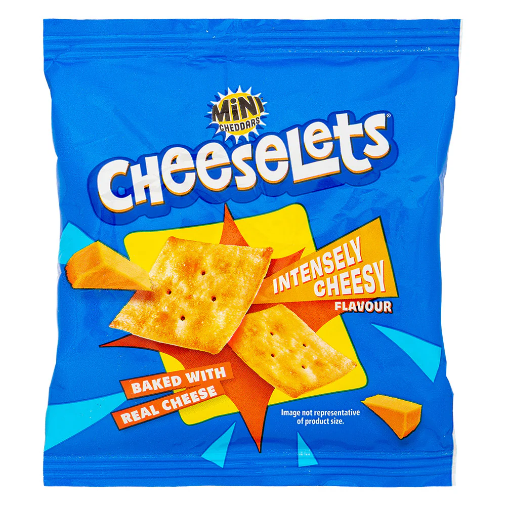 Mini Cheddars Cheeselets Cheesy Flavour 6 x 24.5g - Image 2