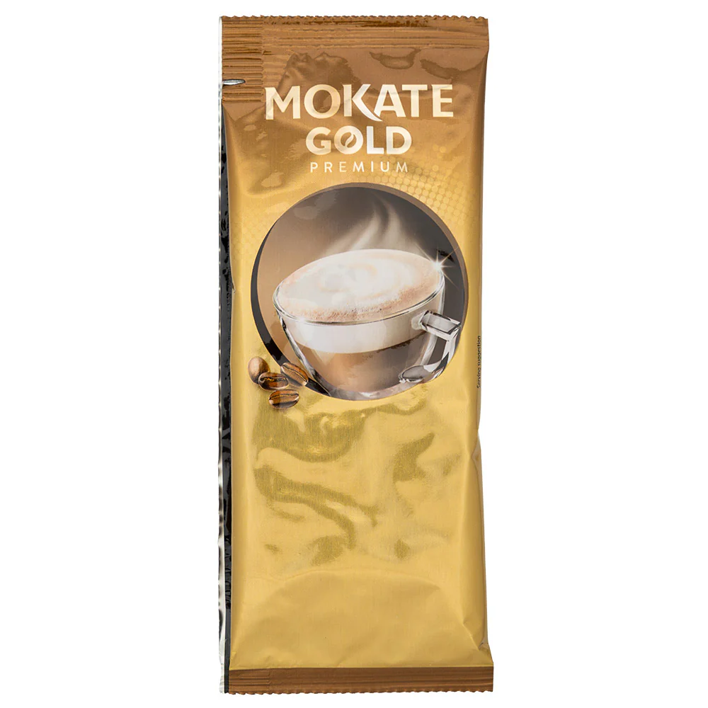 Mokate Gold Premium Unsweetened Cappuccino 10 x 14g - Image 2