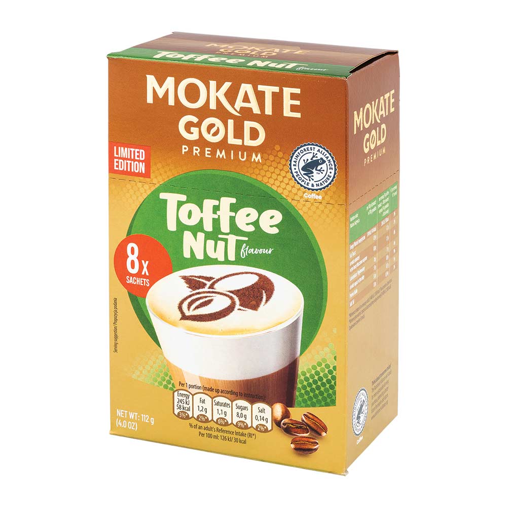 Mokate Gold Premium Irish Cream Latte Sachets 14g x 8 Pack - Image 3