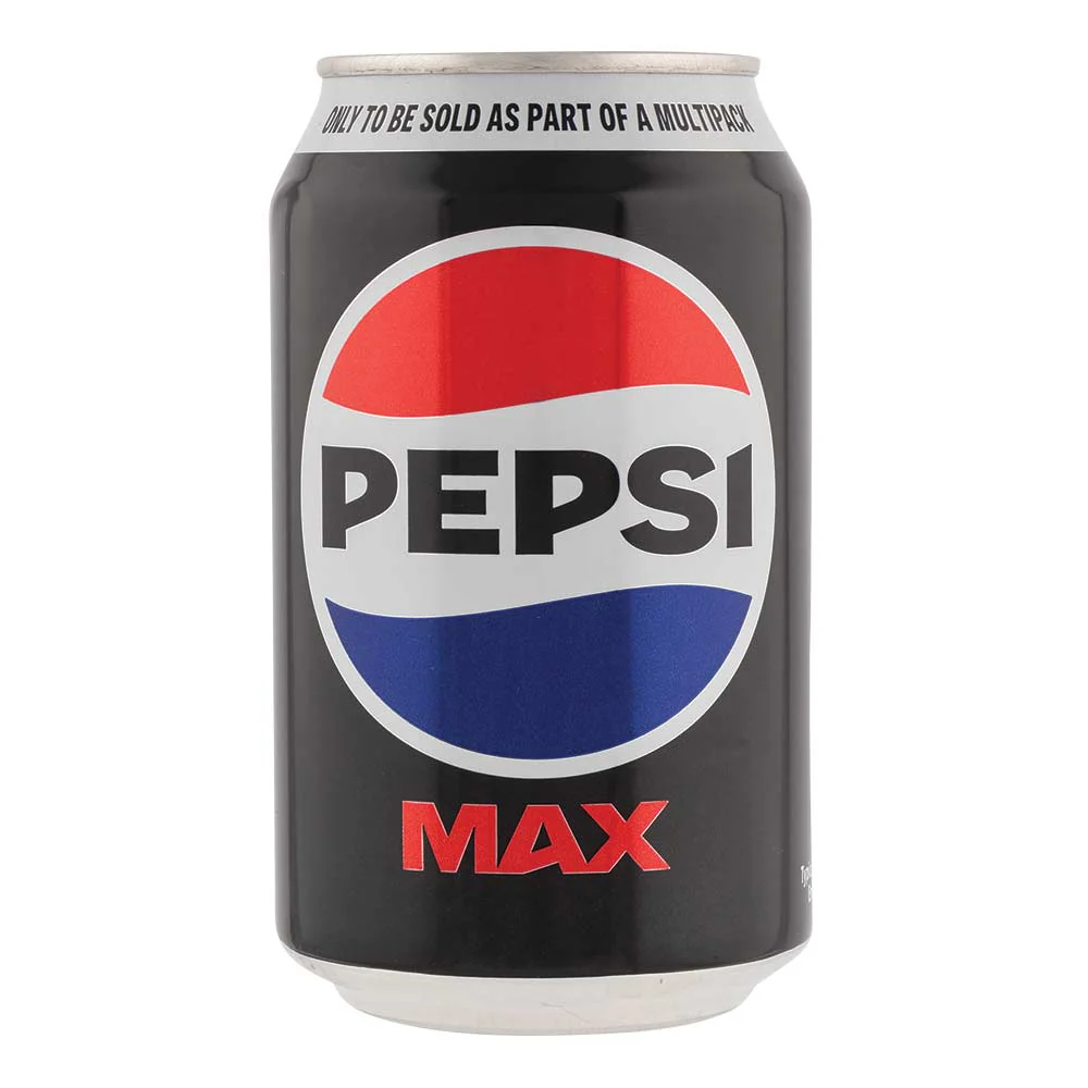 Pepsi Max Cola Soft Drink No Sugar 330ml x 8 Pack - Image 3