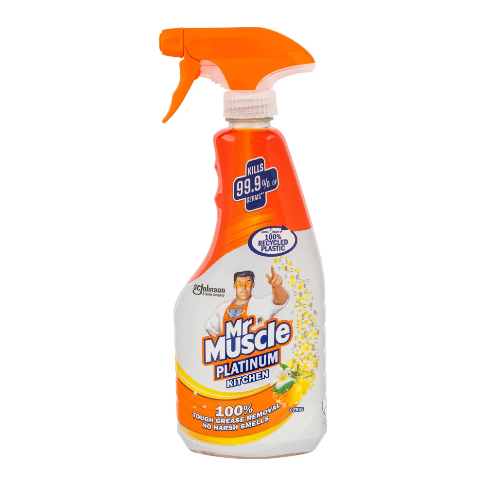 Mr Muscle Platinum Kitchen Cleaner Spray Citrus 500ml