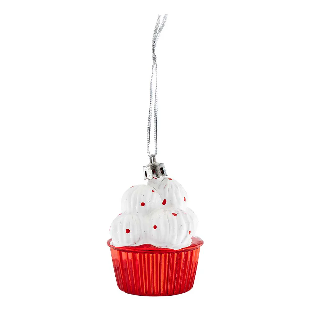 Muffin Baubles 3 Pack - Image 2