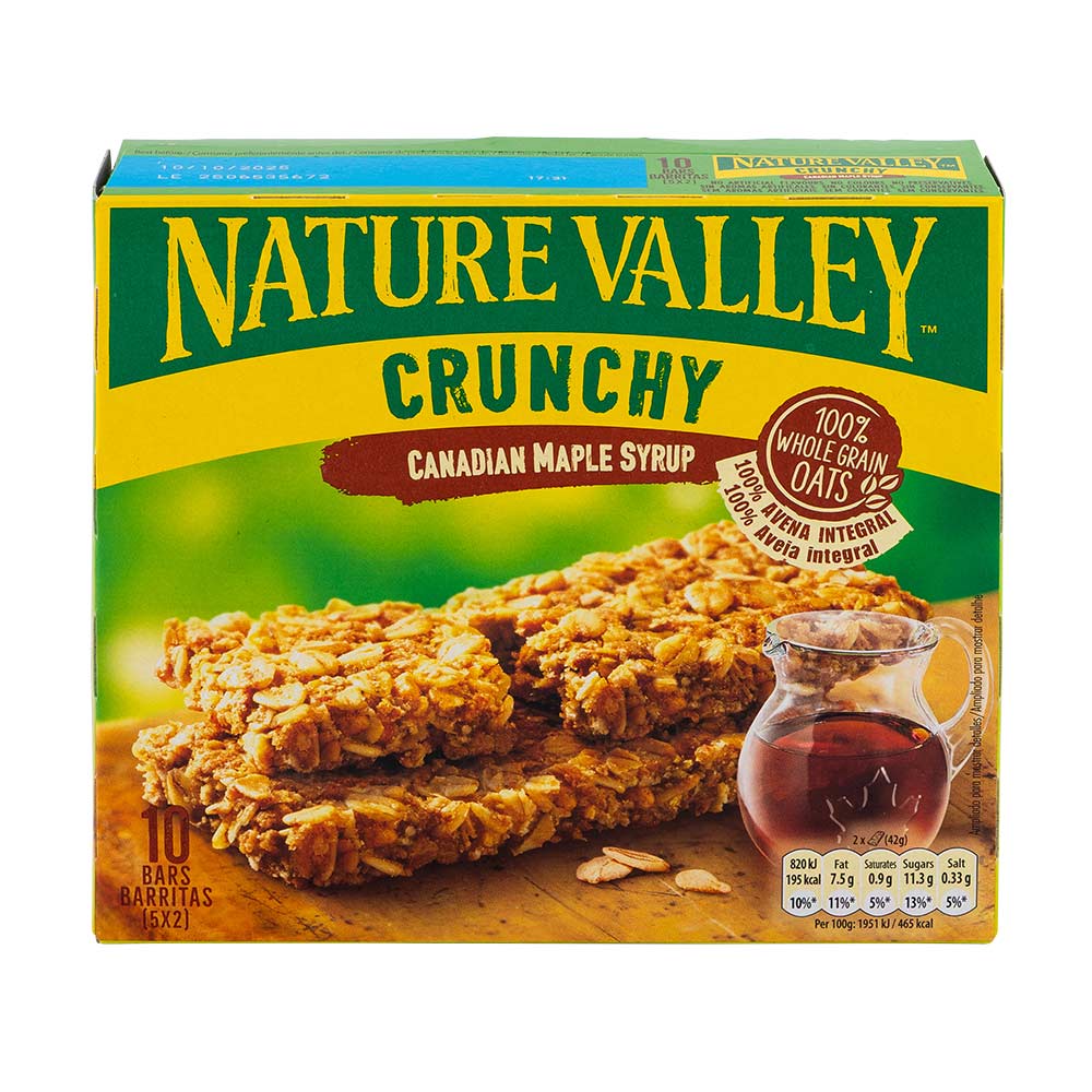 Nature Valley Crunchy Oats & Honey Bars 5 X 42g