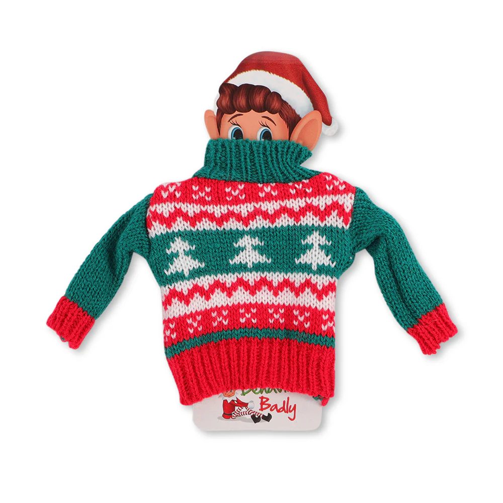 Naughty Elf Deluxe Sweater Outfit for Naughty Elf Toy - Image 4