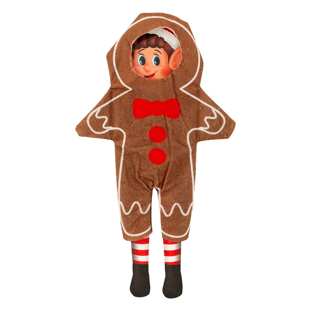 Naughty Elf Gingerbread Man Outfit