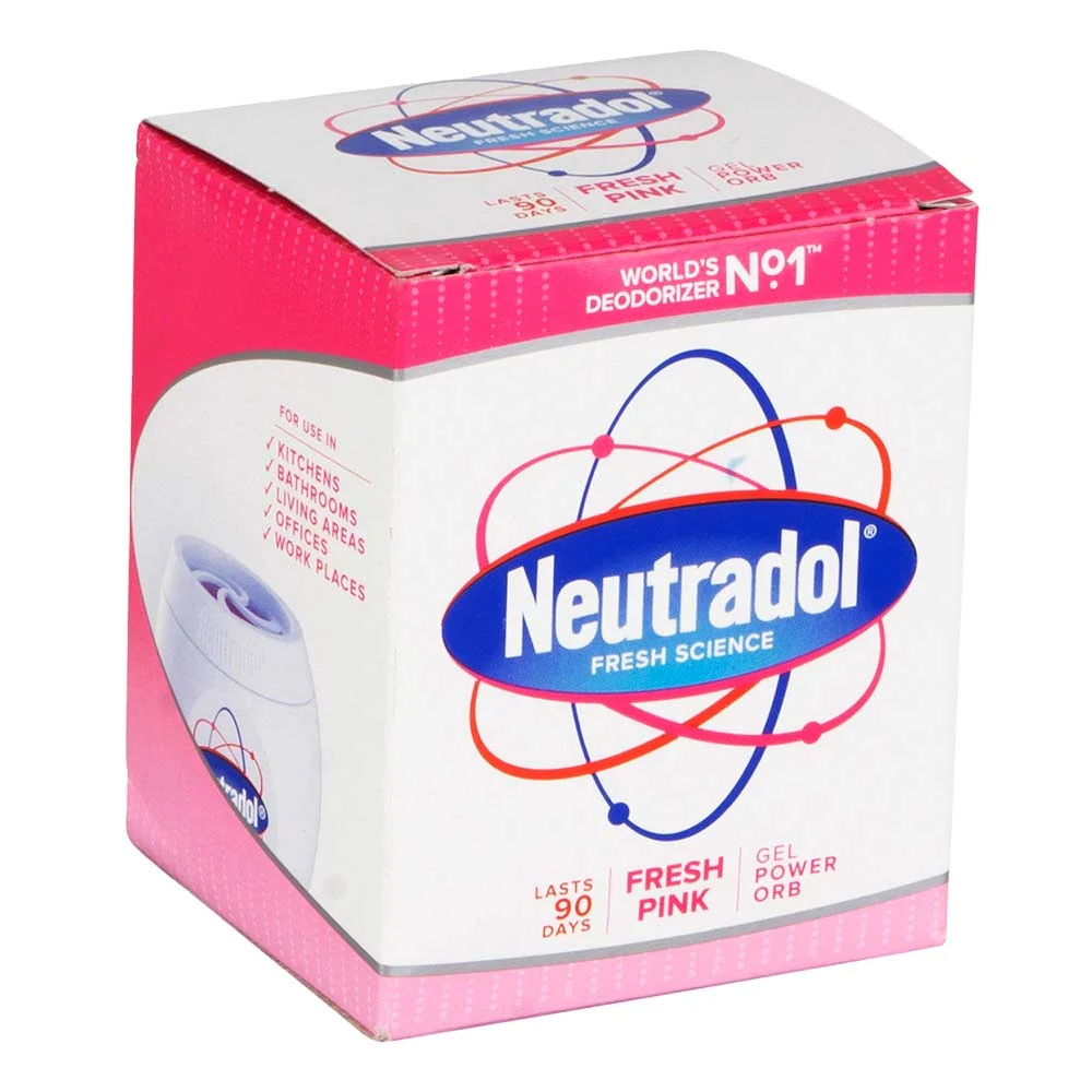 Neutradol Gel Power Orb Deodorizer Fresh Pink 50ml