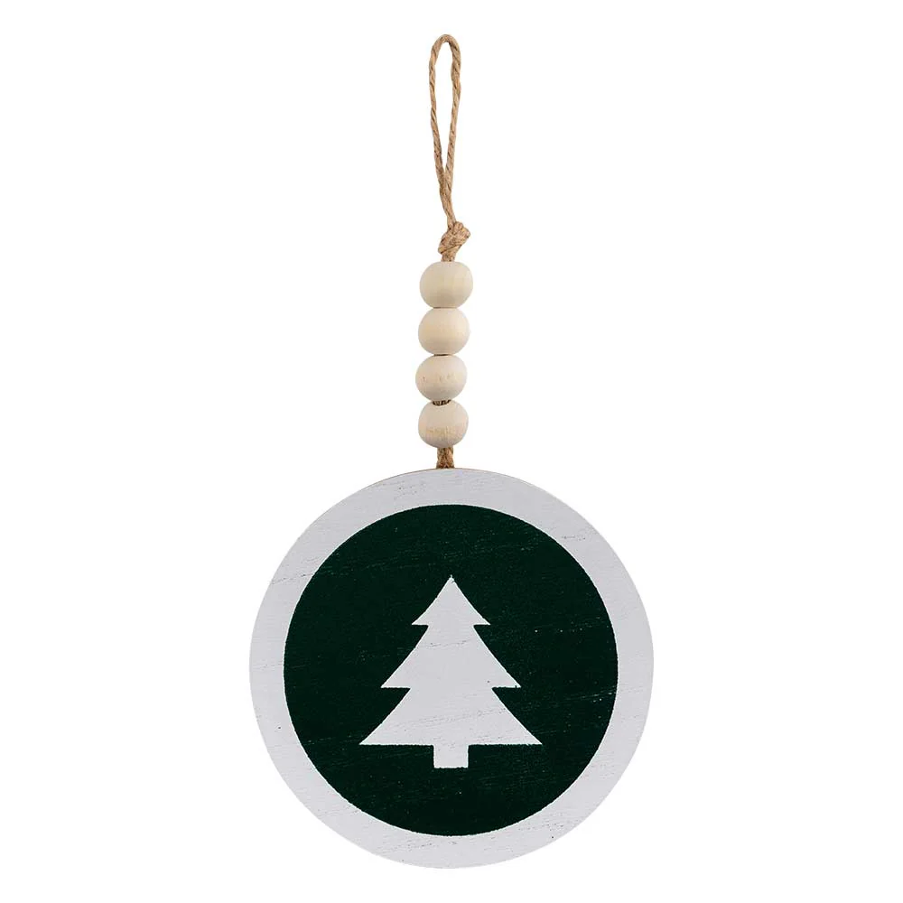Nordic Wooden Christmas Tree Decoration